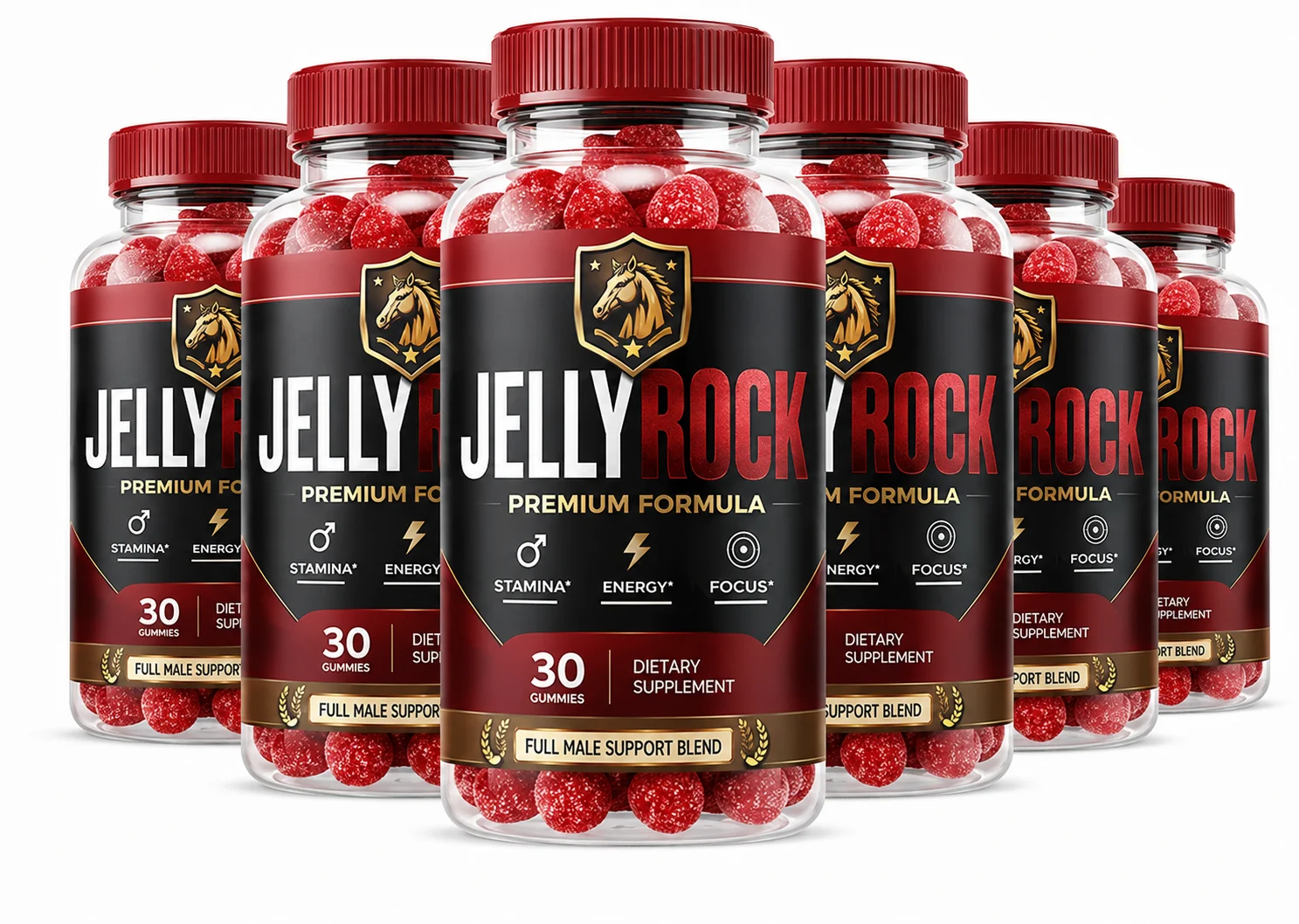 Jelly Rock™ men's daily wellness supplement